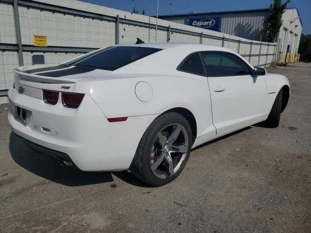 2G1FC1EV2A9207212 - 2010 CHEVROLET CAMARO LT WHITE photo 3