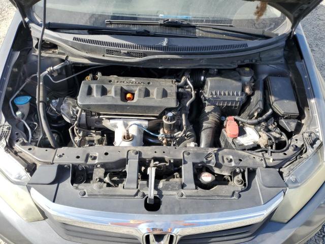 19XFB2F84CE324495 - 2012 HONDA CIVIC EX GRAY photo 11