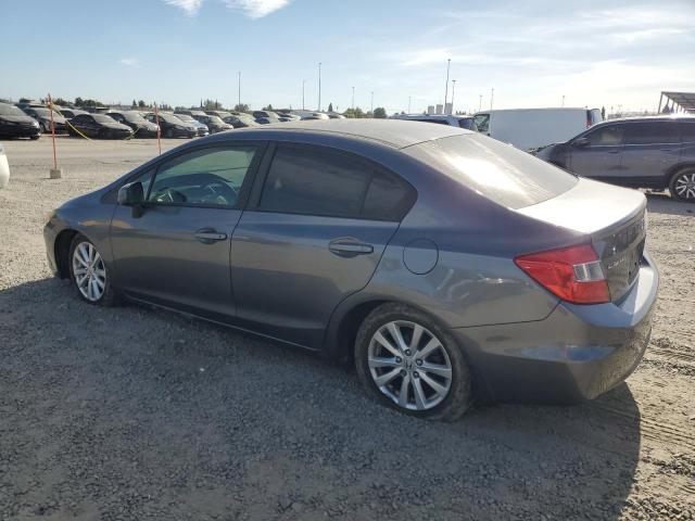 19XFB2F84CE324495 - 2012 HONDA CIVIC EX GRAY photo 2