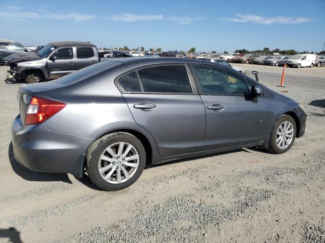 19XFB2F84CE324495 - 2012 HONDA CIVIC EX GRAY photo 3