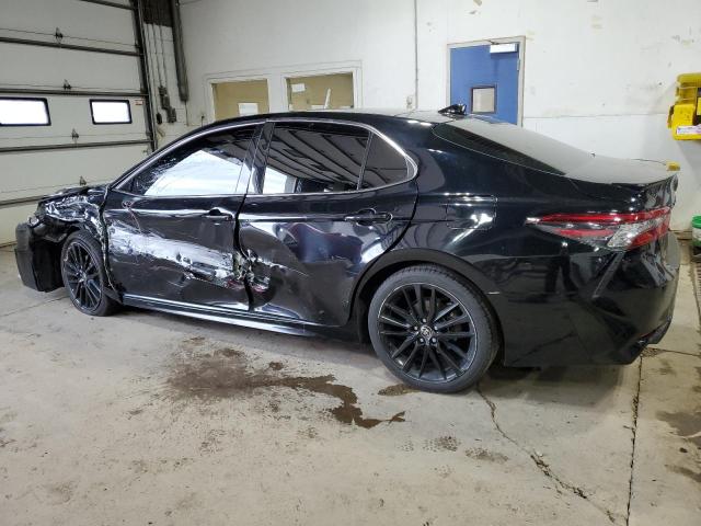 4T1K61AK6NU010184 - 2022 TOYOTA CAMRY XSE BLACK photo 2
