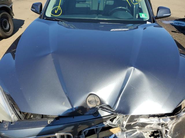 WBAVM5C51EVV91560 - 2014 BMW X1 XDRIVE35I GRAY photo 11