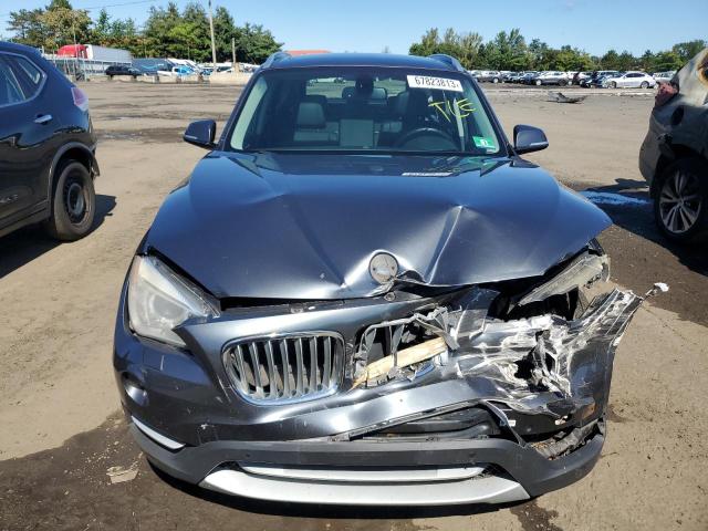 WBAVM5C51EVV91560 - 2014 BMW X1 XDRIVE35I GRAY photo 5