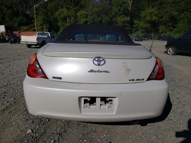 4T1FA38P15U058642 - 2005 TOYOTA CAMRY SOLA SE WHITE photo 6