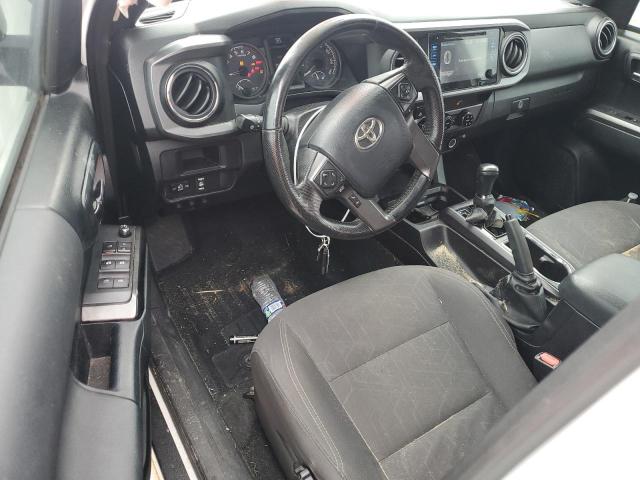 5TFCZ5AN7GX026462 - 2016 TOYOTA TACOMA DOUBLE CAB WHITE photo 8