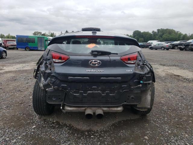 KMHTH6AB3KU008934 - 2019 HYUNDAI VELOSTER TURBO ნაცრისფერი ფოტო 6
