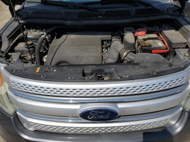 1FM5K7D8XFGC12778 - 2015 FORD EXPLORER XLT GRAY photo 12