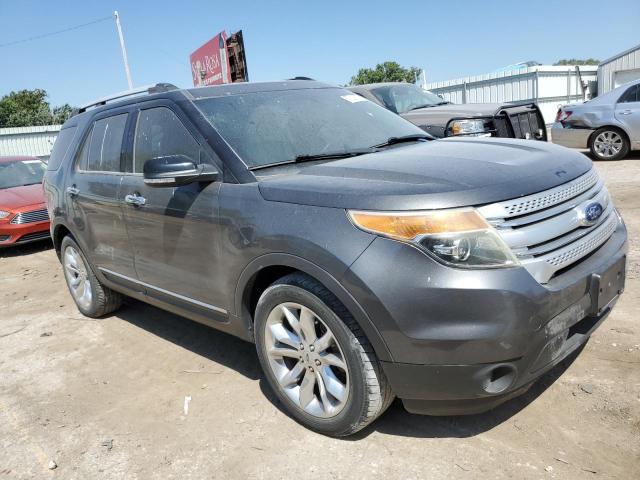 1FM5K7D8XFGC12778 - 2015 FORD EXPLORER XLT GRAY photo 4
