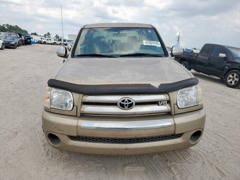 5TBET341X6S558809 - 2006 TOYOTA TUNDRA DOUBLE CAB SR5 TAN photo 5