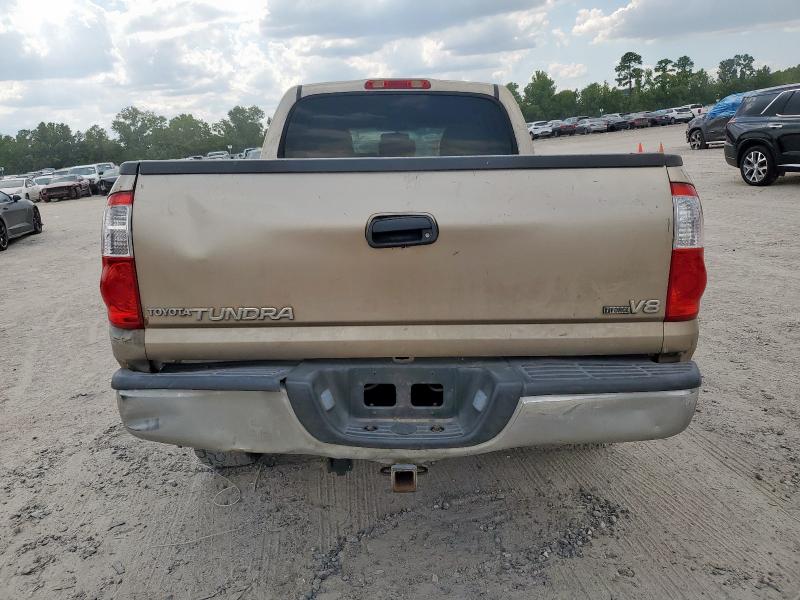 5TBET341X6S558809 - 2006 TOYOTA TUNDRA DOUBLE CAB SR5 TAN photo 6