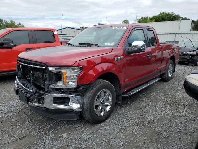 1FTEX1CB9JKE42835 - 2018 FORD F150 SUPER CAB RED photo 1