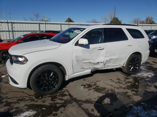 1C4RDJDG0HC883892 - 2017 DODGE DURANGO GT WHITE photo 1