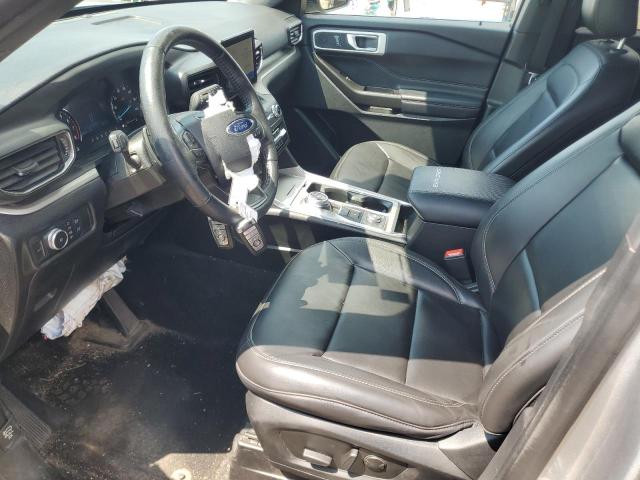 1FMSK8DH5LGB50842 - 2020 FORD EXPLORER XLT SILVER photo 7