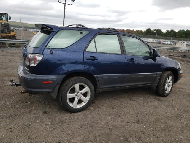 JTJHF10UX10218083 - 2001 LEXUS RX 300 BLUE photo 3