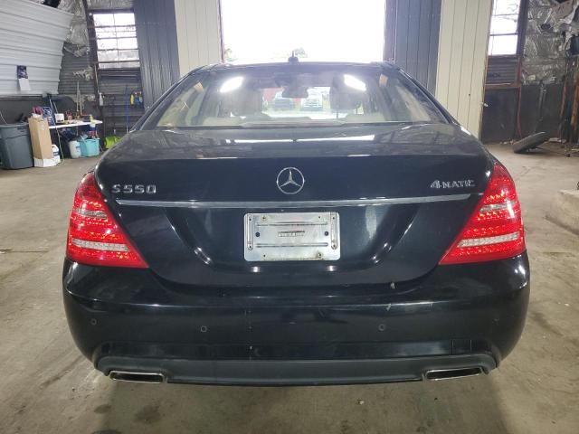 WDDNG8GB9BA399940 - 2011 MERCEDES-BENZ S 550 4MATIC BLACK photo 6