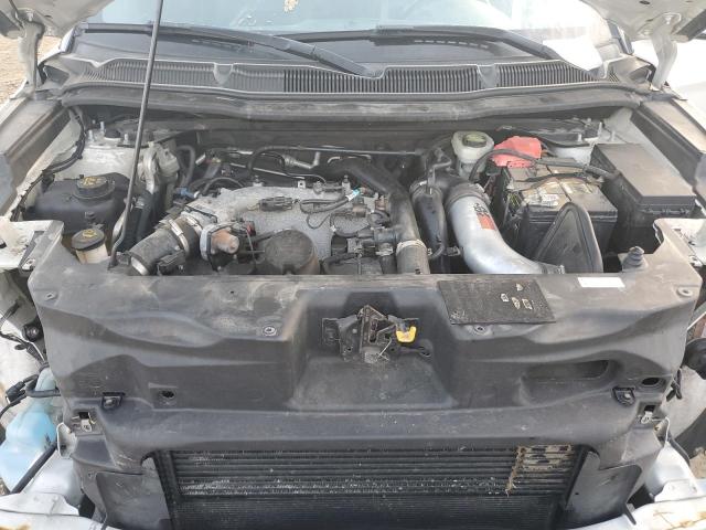 1FM5K8GT9EGA42224 - 2014 FORD EXPLORER SPORT WHITE photo 11