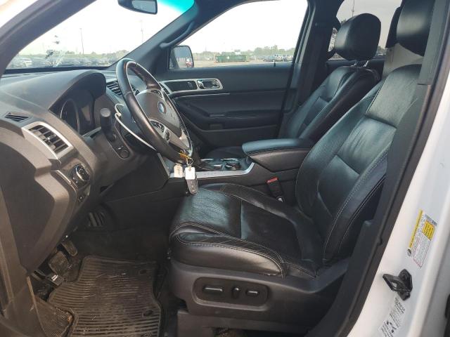 1FM5K8GT9EGA42224 - 2014 FORD EXPLORER SPORT WHITE photo 7