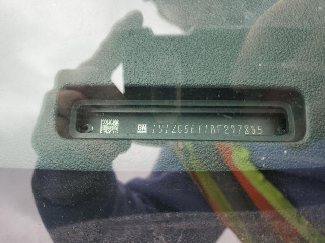 1G1ZC5E11BF297835 - 2011 CHEVROLET MALIBU 1LT GRAY photo 12