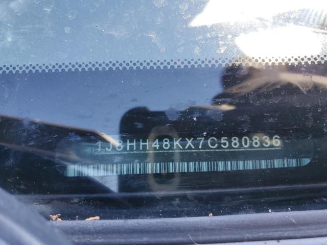 1J8HH48KX7C580836 - 2007 JEEP COMMANDER 灰色 照片 14