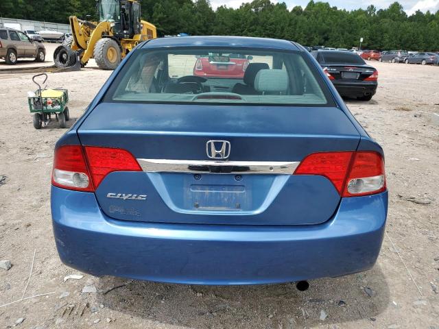 2HGFA1F52AH569320 - 2010 HONDA CIVIC LX BLUE photo 6