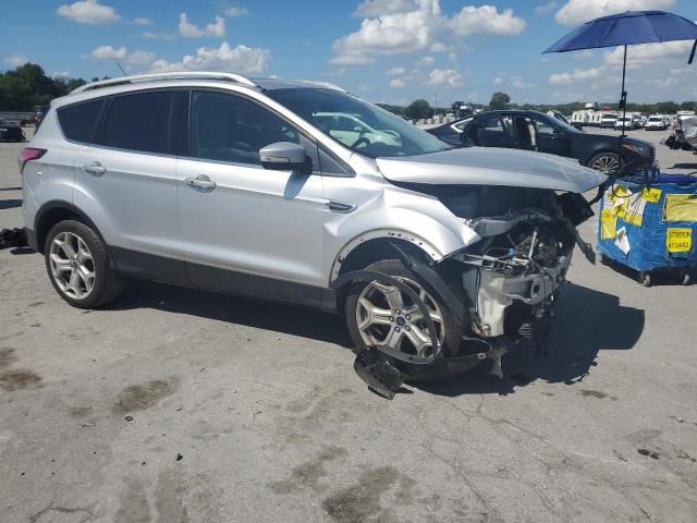 1FMCU9J99JUC67145 - 2018 FORD ESCAPE TITANIUM 银色 照片 4
