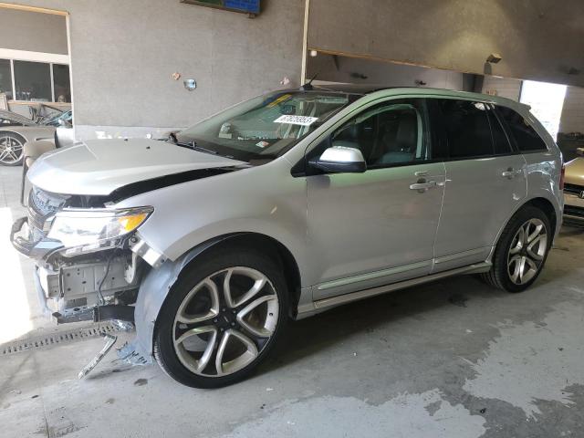 2FMDK3AKXBBB44763 - 2011 FORD EDGE SPORT SILVER photo 1