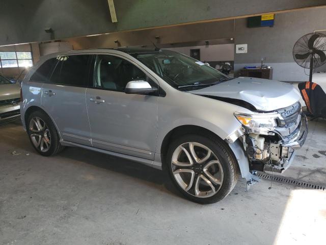 2FMDK3AKXBBB44763 - 2011 FORD EDGE SPORT SILVER photo 4