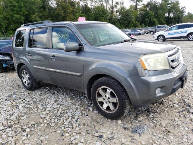 5FNYF48839B016761 - 2009 HONDA PILOT TOURING GRAY photo 4