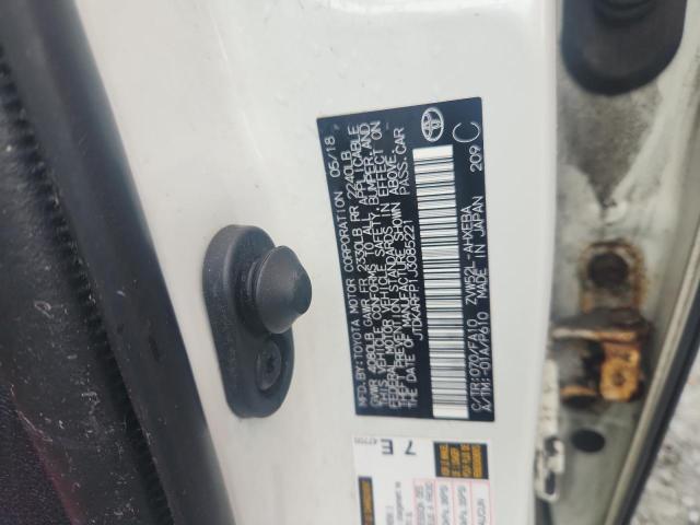 JTDKARFP1J3085221 - 2018 TOYOTA PRIUS PRIM WHITE photo 12