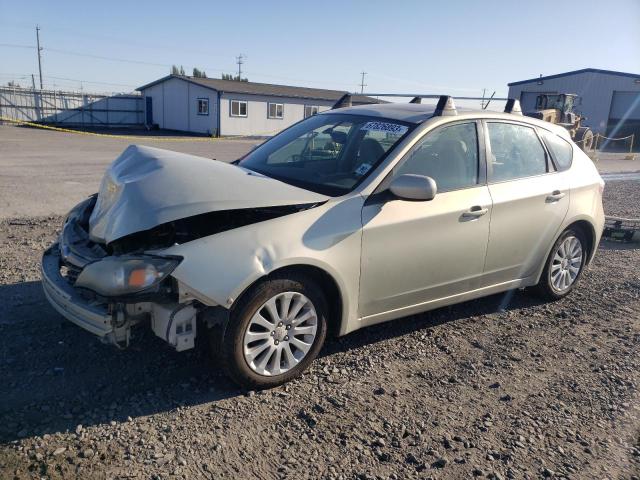 JF1GH60689H824945 - 2009 SUBARU IMPREZA 2.5I PREMIUM BEIGE photo 1