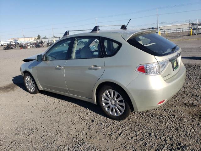 JF1GH60689H824945 - 2009 SUBARU IMPREZA 2.5I PREMIUM BEIGE photo 2