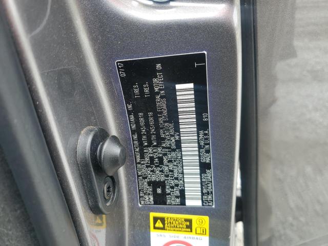 5TDKZRFH0HS224801 - 2017 TOYOTA HIGHLANDER SE GRAY photo 13