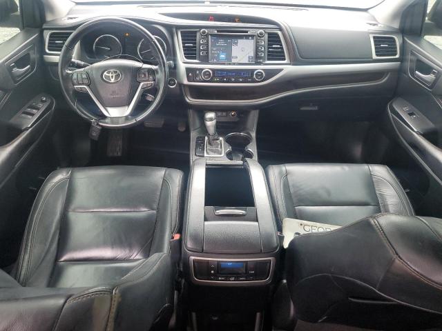 5TDKZRFH0HS224801 - 2017 TOYOTA HIGHLANDER SE GRAY photo 8