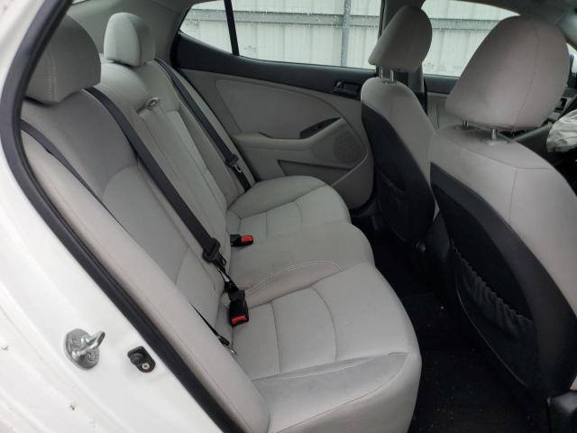 KNAGM4A77D5442253 - 2013 KIA OPTIMA LX WHITE photo 10