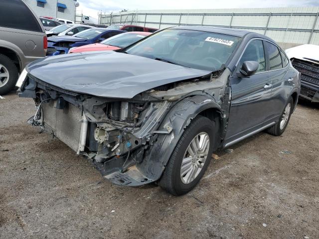 5J6TF3H52DL003669 - 2013 HONDA CROSSTOUR EXL GRAY photo 1