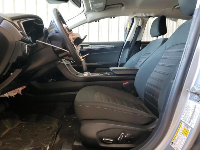 3FA6P0T94LR214676 - 2020 FORD FUSION SE SILVER photo 7