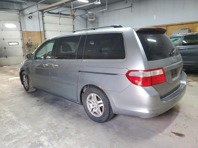 5FNRL38647B030512 - 2007 HONDA ODYSSEY EXL SILVER photo 2