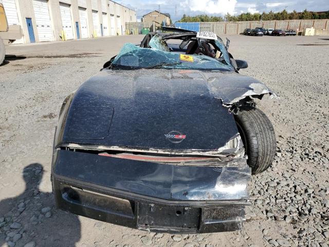 1G1YY0786F5119859 - 1985 CHEVROLET CORVETTE 2 BLACK photo 5