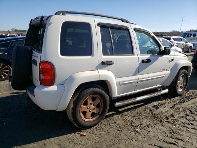 1J4GK58K03W710586 - 2003 JEEP LIBERTY LIMITED WHITE photo 3