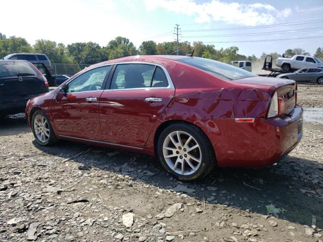 1G1ZE5E75BF298727 - 2011 CHEVROLET MALIBU LTZ წითელი ფოტო 2