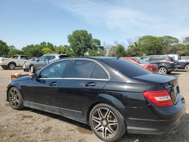 WDDGF8AB9DR275711 - 2013 MERCEDES-BENZ C 300 4MATIC BLACK photo 2
