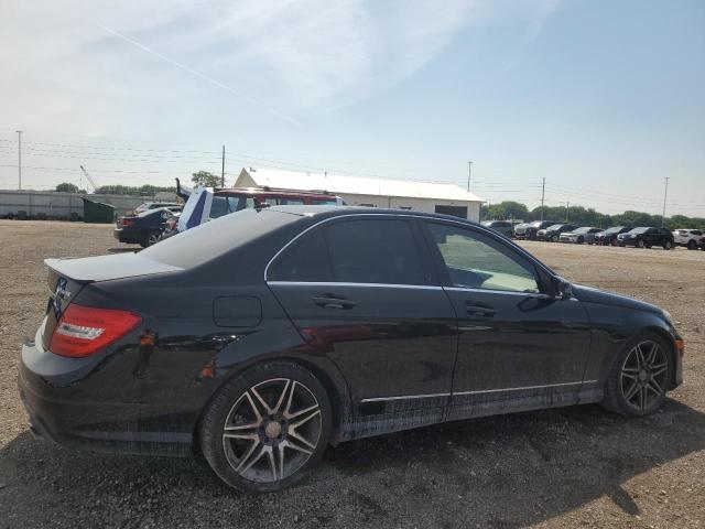 WDDGF8AB9DR275711 - 2013 MERCEDES-BENZ C 300 4MATIC BLACK photo 3