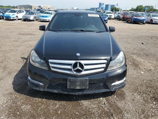WDDGF8AB9DR275711 - 2013 MERCEDES-BENZ C 300 4MATIC BLACK photo 5