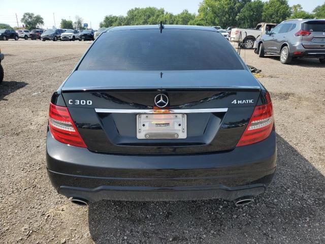 WDDGF8AB9DR275711 - 2013 MERCEDES-BENZ C 300 4MATIC BLACK photo 6