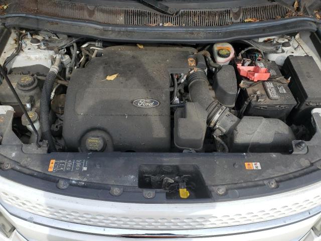 1FM5K8F83DGB78490 - 2013 FORD EXPLORER LIMITED WHITE photo 12