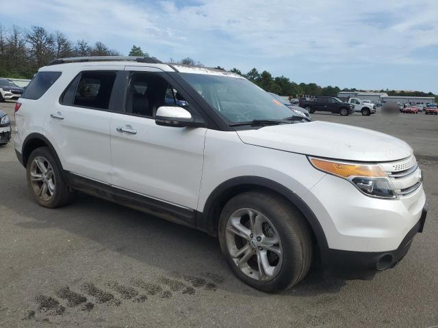 1FM5K8F83DGB78490 - 2013 FORD EXPLORER LIMITED WHITE photo 4