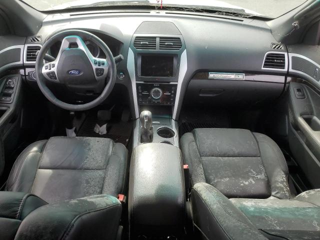 1FM5K8F83DGB78490 - 2013 FORD EXPLORER LIMITED WHITE photo 8