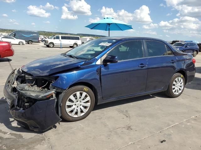 5YFBU4EEXDP094747 - 2013 TOYOTA COROLLA BASE BLUE photo 1