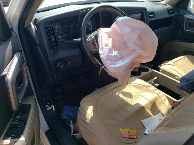 2HJYK16579H500148 - 2009 HONDA RIDGELINE RTL 白色 照片 8