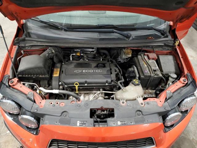 1G1JB5SH0C4114987 - 2012 CHEVROLET SONIC LS 橙色 照片 11